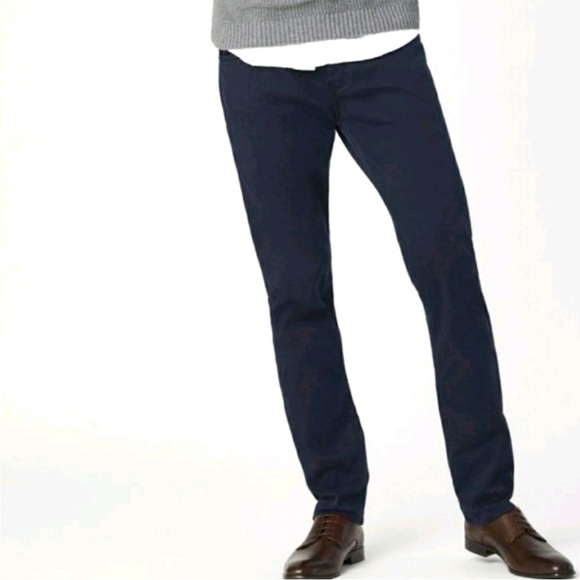 MAVI Mens Jake Slim Leg Navy Blue Chino Pant Twill Trouser Sz 30 x 32 - Picture 1 of 16